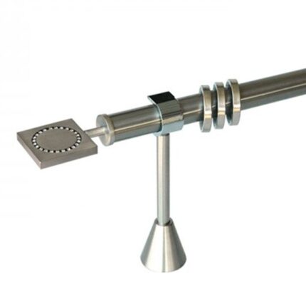 Μεταλλικό κουρτινόξυλο Φ25  Νο 07 strass  120cm OEM