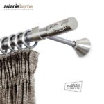 Inox κουρτινόξυλο Vanilia Φ25 160cm με Swarovski Strass by Aslanis