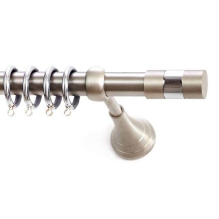 Inox Κουρτινόξυλο S1 Φ25 160cm