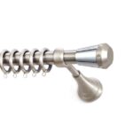 Inox κουρτινόξυλο S5 Φ25 160cm