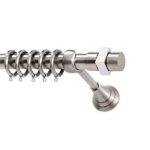 Inox κουρτινόξυλο S11 Φ25 160cm