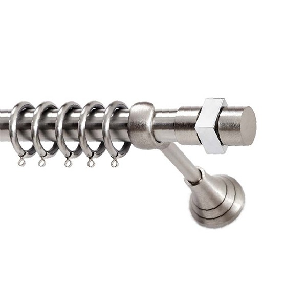 Inox κουρτινόξυλο S11 Φ25 160cm Inox κουρτινόξυλο S11 Φ25 160cm