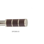 Inox κουρτινόξυλο S19 Φ25 160cm - Image 3