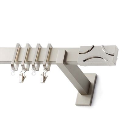 Inox Κουρτινόξυλο Yankee Π30 160cm