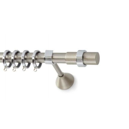 Inox Κουρτινόξυλο Sun Φ25 160cm
