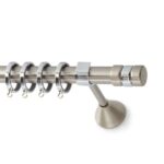 Inox Κουρτινόξυλο Orama Φ25 160cm