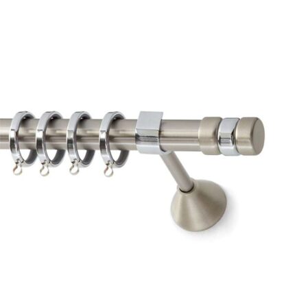 Inox Κουρτινόξυλο Orama Φ25 160cm