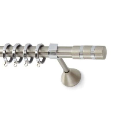 Inox Κουρτινόξυλο Prestige Φ25 160cm