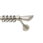 Inox Κουρτινόξυλο Vega Φ25 160cm
