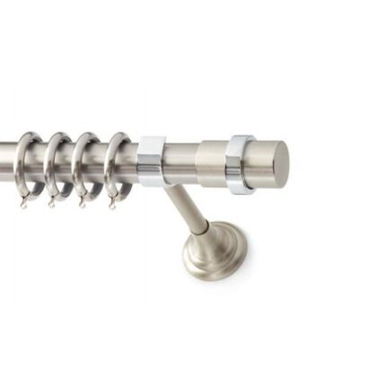 Inox Κουρτινόξυλο Sun Φ35 160cm