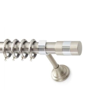 Inox Κουρτινόξυλο Pegasos Φ35 160cm