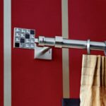 Inox κουρτινόξυλο Puzzle Φ25 160cm με Swarovski by Aslanis