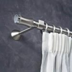 Inox κουρτινόξυλο Giorgia Φ25 160cm by Aslanis