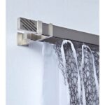 Inox κουρτινόξυλο Linea 160cm by Aslanis