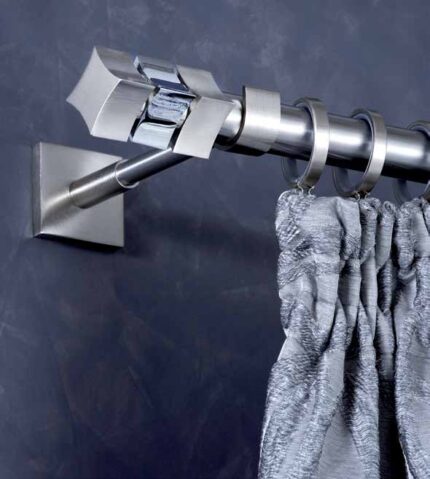 Inox κουρτινόξυλο Vogue Φ25 160cm by Guy Laroche