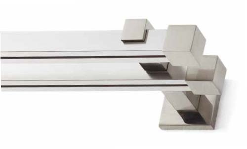 Inox Κουρτινόξυλο Madison Double Τ20 160cm Inox Κουρτινόξυλο Madison Double Τ20 160cm