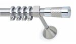 Inox Κουρτινόξυλο Leopard Φ25 160cm