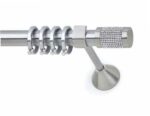 Inox Κουρτινόξυλο Strass One με Swarovski Φ25 160cm