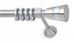 Inox Κουρτινόξυλο Veranda Φ25 160cm