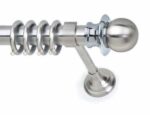 Inox κουρτινόξυλο Sofia Φ35 160cm