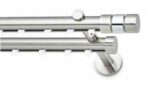 Μεταλλικό Κουρτινόξυλο ILIOS S1 Double Φ25 160cm