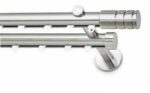 Μεταλλικό Κουρτινόξυλο ILIOS S17 Double Φ25 160cm