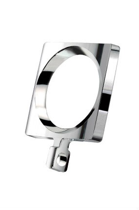 Κρίκος κουρτινόβεργας Φ25 χρώμιο