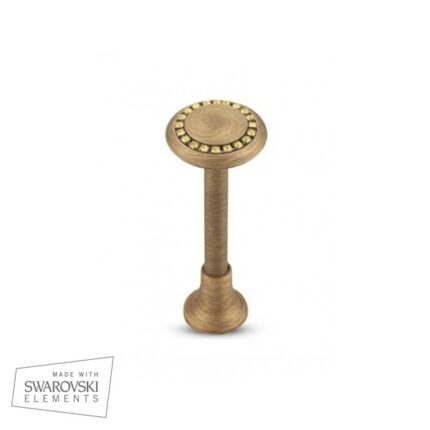 Αμπράζ Κουρτίνας Enis by Domus Armonia με Swarovski σε 3 χρώματα