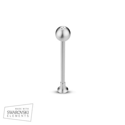 Αμπράζ Κουρτίνας Enis by Domus No43 με Swarovski Nίκελ Mατ