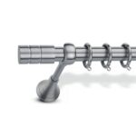 Μεταλλικό Κουρτινόξυλο Enis by Domus Φ25 Inox Rigoto  120cm